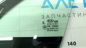 Kia K5 2021-2024 front left triangle door glass