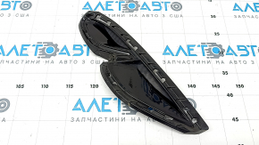 Upper right rear bumper trim for Kia K5 21-24 GT, GT-Line, gloss black