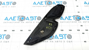 Upper right rear bumper trim for Kia K5 21-24 GT, GT-Line, gloss black