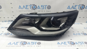 Left front headlight for VW Tiguan 12-17, complete with restyling xenon and LED, scratches