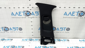 Left center pillar trim, upper belt, black, Kia K5 21-24