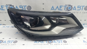 Right front headlight for VW Tiguan 12-17, complete with restyling, xenon and LED, scratches, and chips