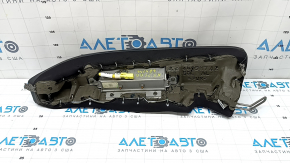 Kia K5 21-24 rear right seat airbag, black leather with dark gray stitching, scratches