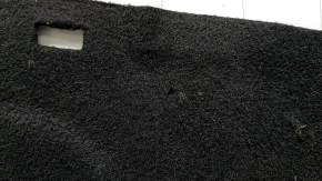 Kia K5 21-26 trunk floor is black, has tears, needs cleaning