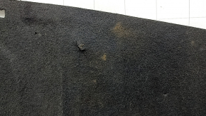 Kia K5 21-26 trunk floor is black, has tears, needs cleaning