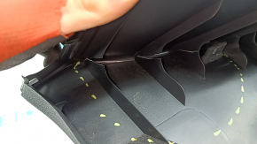 Tailgate trim VW Tiguan 09-18 black, worn