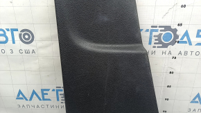 Lower left center pillar trim for VW Tiguan 09-18, black, type 2, dry-cleanable