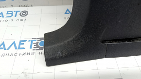 Lower left center pillar trim for VW Tiguan 09-18, black, type 2, dry-cleanable