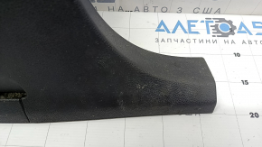 Lower left center pillar trim for VW Tiguan 09-18, black, type 2, dry-cleanable