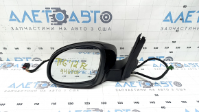 Left side mirror assembly VW Tiguan 09-18 6 pins, turn signal, heated,