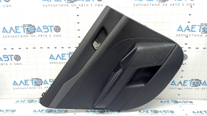 Door trim panel rear left Kia K5 21-24 black, insert and armrest koa black, molding graphite, scratches and scuffs