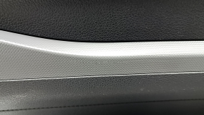 Door trim panel rear left Kia K5 21-24 black, insert and armrest koa black, molding graphite, scratches and scuffs