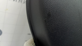 Kia K5 21-24 black rear right door panel, black leather insert and armrest, graphite molding, scratches