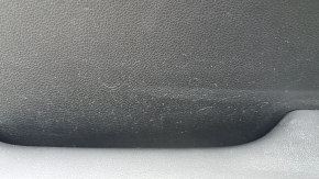 Front left door panel for Kia K5 21-24 black, insert and armrest black leather, graphite molding, worn, scratched, dented