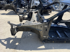 Front left quarter panel for Kia K5 21-24 on the body, black