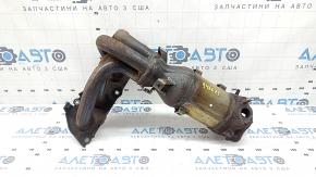 Exhaust manifold with catalytic converter for Toyota Avalon 13-18 2.5 hybrid, rusty