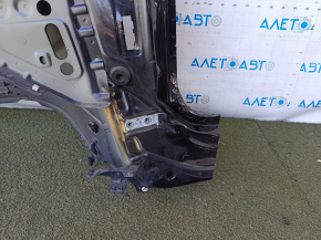 Front left quarter panel of Volvo XC60 18-25 T5, T6, B5, B6 on the body, black, dented