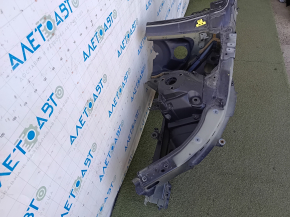 Front left quarter panel of Volvo XC60 18-25 T5, T6, B5, B6 on the body, black, dented
