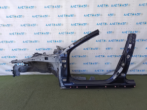 Front left quarter Mazda 3 19 - blue, on the body