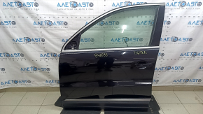 Front left door assembly for a VW Tiguan 2018 keyless, black, LC9X, dents, scratches