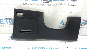 Black driver's knee pad for Kia K5 21-24, without trunk release button
