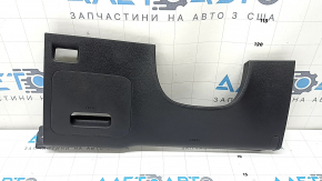 Black driver's knee pad for Kia K5 21-24, without trunk release button