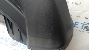 Bare rear bumper VW Tiguan 2017, lower part with plug, structure, scratches
