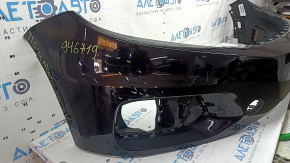 Front bumper bare VW Tiguan 12-18 rest, black LC9X, scratches