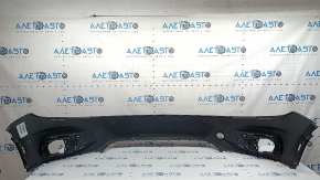 Front bumper bare VW Tiguan 12-18 rest, black LC9X, scratches