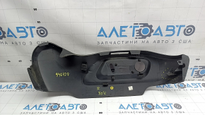 Driver's seat side cover, left, VW Tiguan 09-17, black, electric, for seat memory, broken fastening, worn