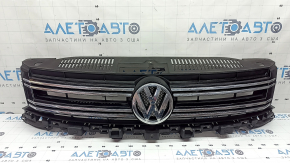 Radiator grille assembly VW Tiguan 12-18 rest with badge