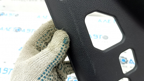 Kia K5 21-24 passenger footwell trim panel, black, worn, scratched