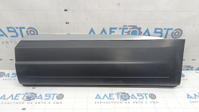 Lower rear left door trim for VW Tiguan 09-17, chrome, scratches, broken fasteners