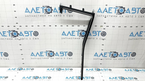 Kia K5 21-24 front upper center console trim, black and silver