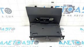 Front center console trim for Kia K5 21-24 black, without mat, cigarette lighter and charging port