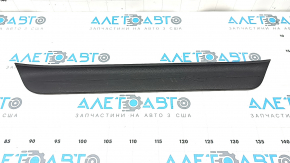 Black outer door sill trim, front left, Kia K5 21-24, broken mount, scratches
