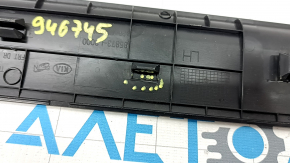 Black outer door sill trim, front left, Kia K5 21-24, broken mount, scratches