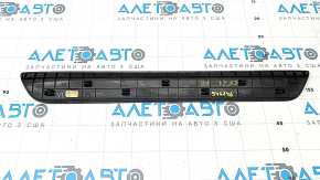Black outer door sill trim, front right, Kia K5 21-24, scratches