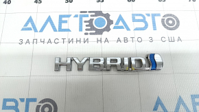 Emblem lettering HYBRID front left wing Toyota Venza 21-21 fracture