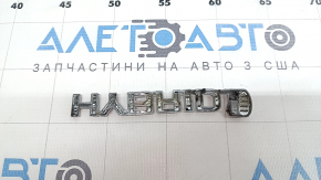 Emblem lettering HYBRID front left wing Toyota Venza 21-21 fracture