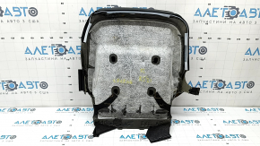 Kia K5 21-23 black driver's seat upholstery, combined leather and fabric, needs cleaning, scratches