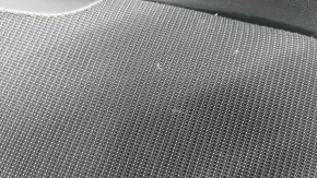 Kia K5 21-23 black driver's seat upholstery, combined leather and fabric, needs cleaning, scratches