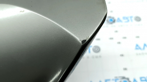 Kia K5 21-24 GT rear bumper lip trim, GT-line silver, worn, cracks in the fasteners