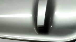 Kia K5 21-24 GT rear bumper lip trim, GT-line silver, worn, cracks in the fasteners
