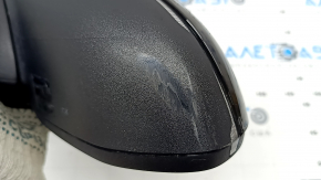 Left side mirror assembly Kia K5 21-24, 8 pins, heated, BSM, turn signal, black, worn