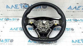 Kia K5 21-24 black leather steering wheel
