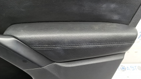 Black front right door panel for a VW Tiguan 09-17, black leather armrest