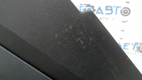 Left side center console trim for Kia K5 2021-2024 FWD, black, scratches, worn