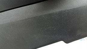 Right side center console trim for Kia K5 21-24 FWD, black, worn