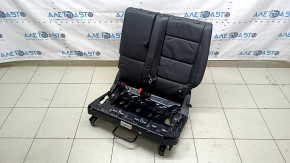 Rear seats, 2nd row, left side, VW Tiguan 09-18, black leather, dry cleanable
